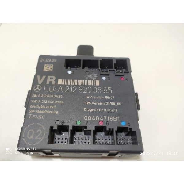 Modulo Porta Mercedes C180 C200 T E 08/14 A2128203585 /17185