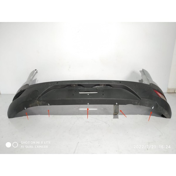 Parachoque Ecosport 2013 2014 2015 2016 2018 Tras Det /17088