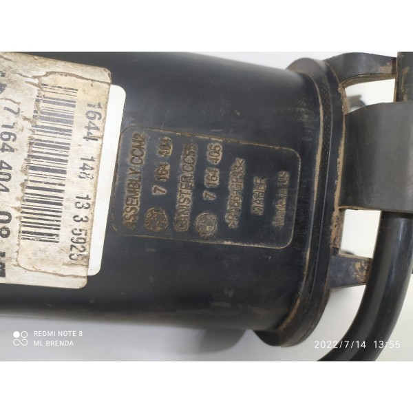 Filtro Canister Bmw X6 2012/2016 7164404 Original / 16893