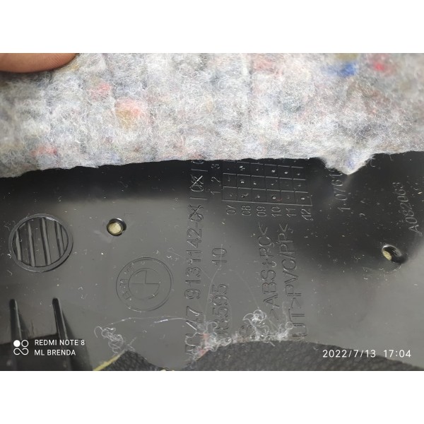 Acabamento Coluna Tras Direita Bmw X6 2014 Detalhe / 16868