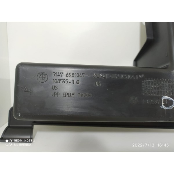 Porta Objetos Bmw X6 Esq Porta Mala 12/16 51476981047 /16864