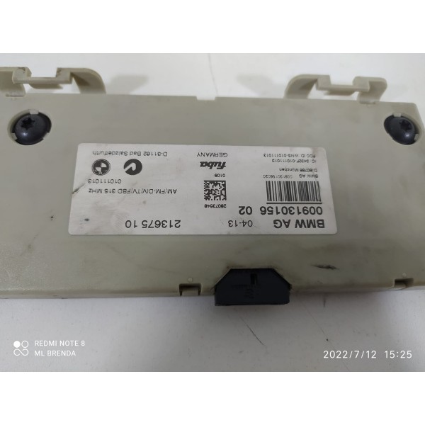 Modulo Amplif Antena Bmw X6 2012/2016 009130156 /16745