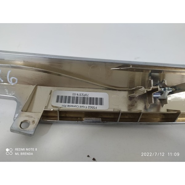 Friso Cromado Console Direito Bmw X6 2014 / 16726