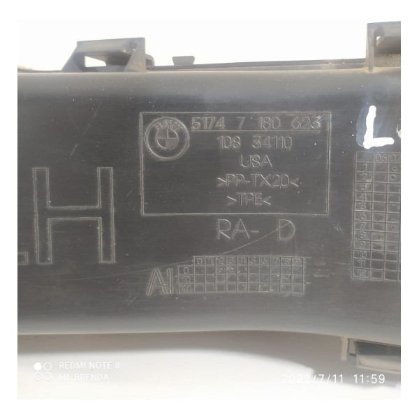 Duto Ar Bmw X6 Esq 2011/2016 Orig / 16682