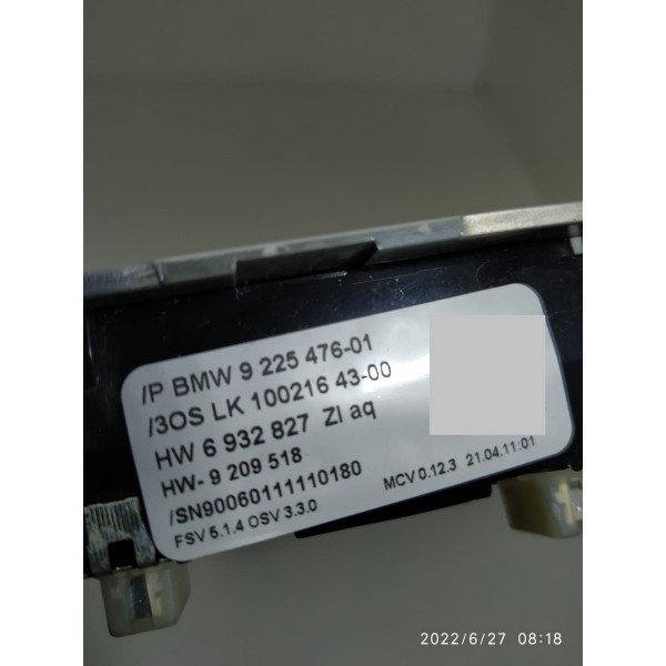 Luz Cortesia Teto Alarme Bmw X1 2009 2010 2011 2014 / 16063