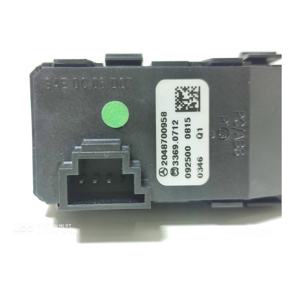 Botão Pisca Alerta Mercedes C180 C200 2008/2011 / 15403