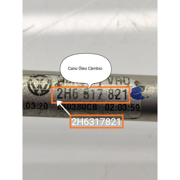 Cano Oleo Cambio Amarok V6 2017 2023 2h6317821