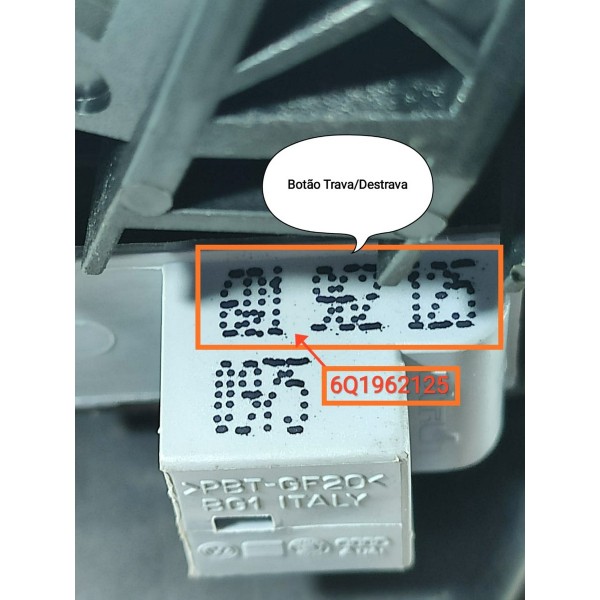 Macaneta Interna Esq Amarok Botao Trava 2010/2023 2h0837113d