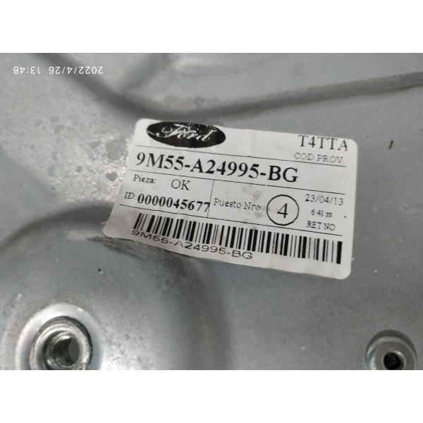 Maquina Vidro Focus Sed Tras Esq 2009/2013 7m51a24995 /14229