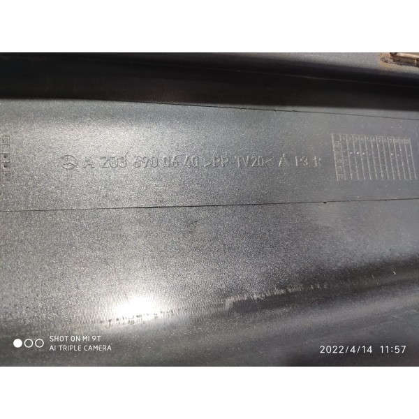 Spoiler Lateral Mercedes Clc200 Dir 2008 2009 2010 /14024