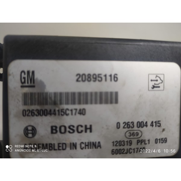 Modulo Sensor Estacionamento Cruze 2012 2016 20895116 /13701