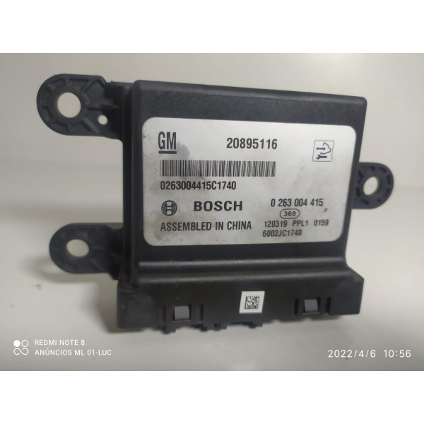 Modulo Sensor Estacionamento Cruze 2012 2016 20895116 /13701