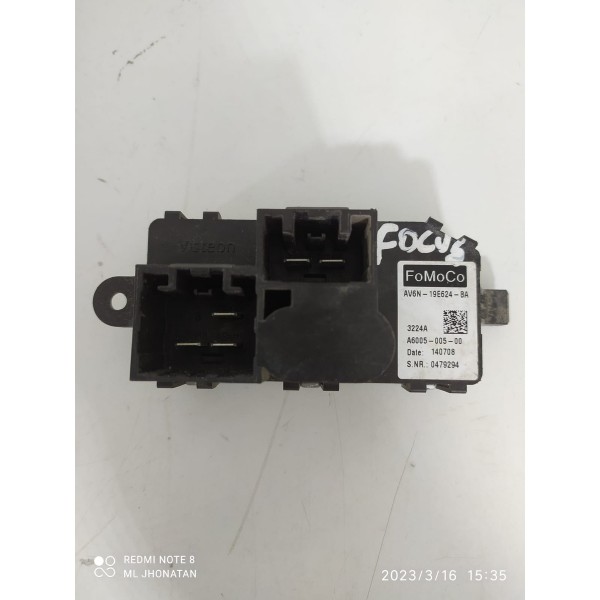 Resistencia Ventilação Focus 2014 2015 2018 2020  / 26918