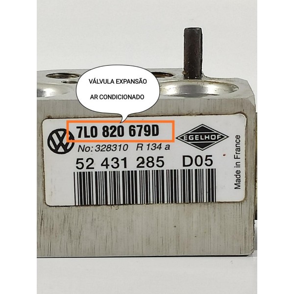 Valvula Expansao Amarok 2010 2022 7l0820679d