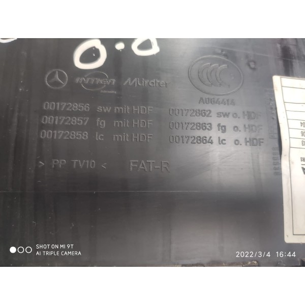 Forro Porta Mercedes C180 C200 Dianteiro Direito 2007 2011