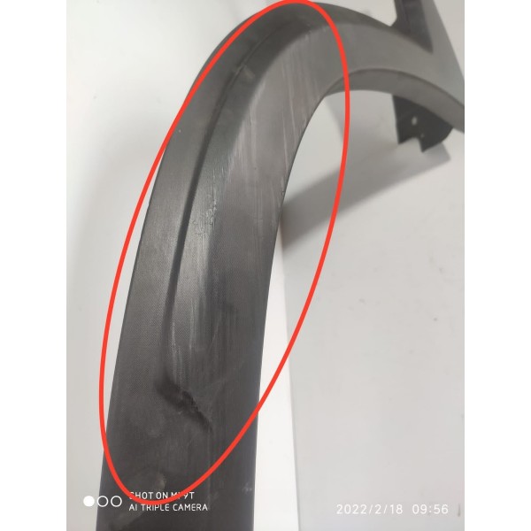 Moldura Lateral Toro Traseira Esquerda 2016/2021 Det