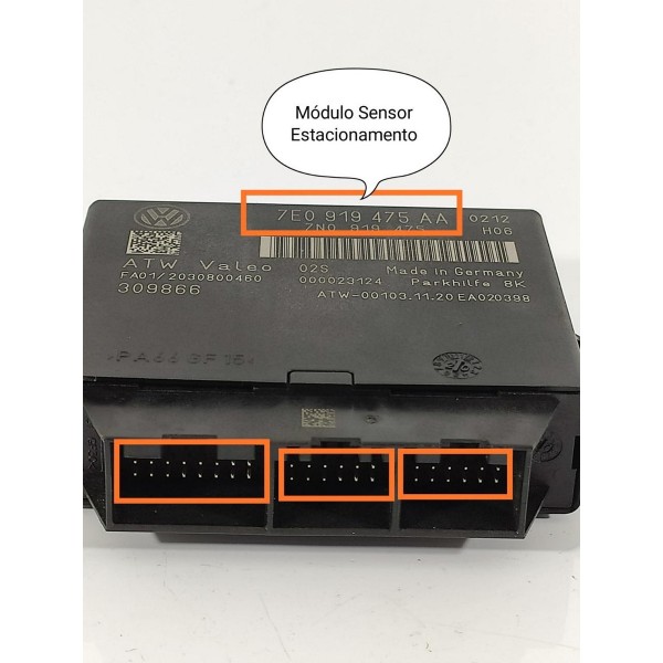 Modulo Sensor Estacionamento Amarok 2010/2023 7e0919475aa