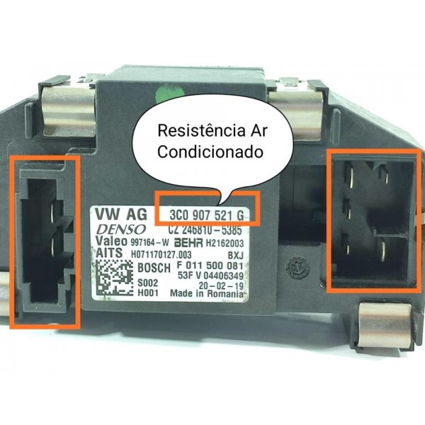 Resitencia Ar Condicionado Amarok 2010 2023 Bc0907521