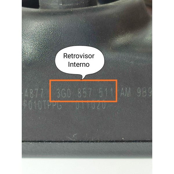 Retrovisor Interno Com Sensor Amarok 2020 3g0857511