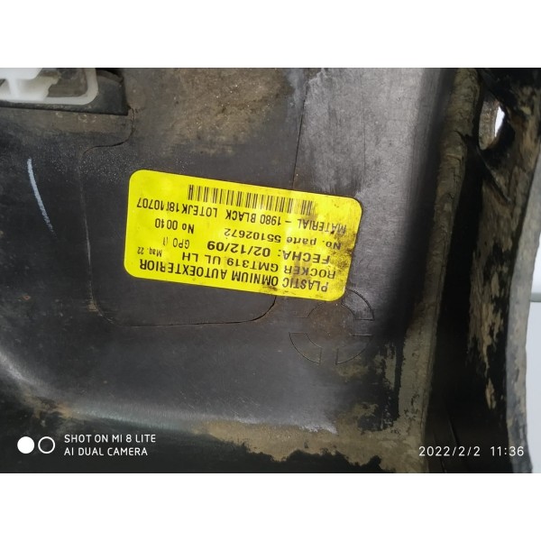 Spoiler Lateral Captiva Esq 2009 2011 2016 55102672 / 11170