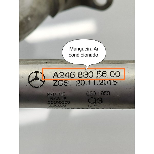 Mangueira Ar Condicionado Mercedes Gla Cla A 200 A2468305600