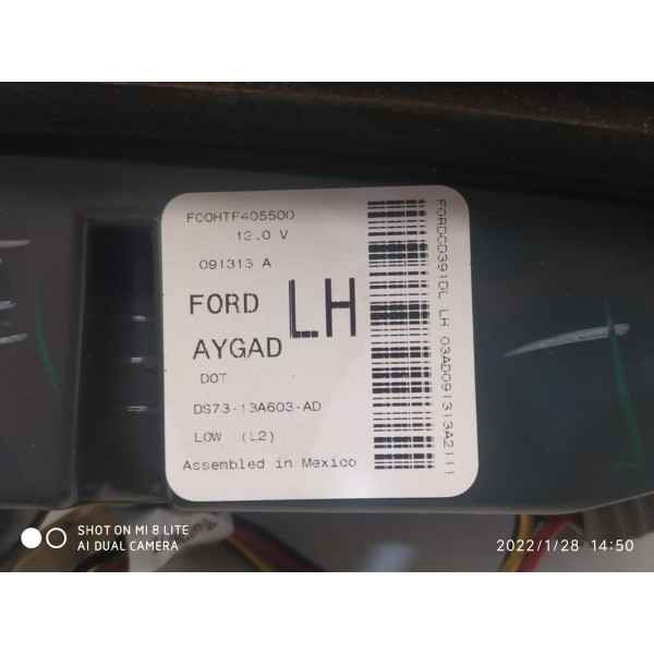 Lanterna Fusion Tampa Tras Esq 2013 2014 2015 Origin / 10971