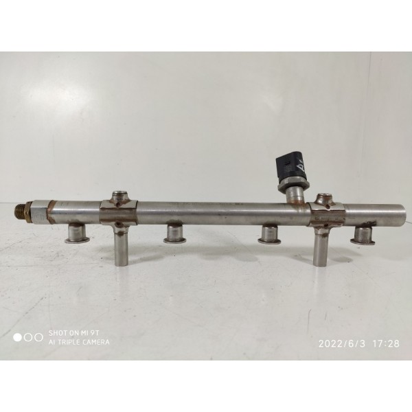 Flauta Bicos Audi Sensor Pressao A6 2.0 2016 06k133317g Det