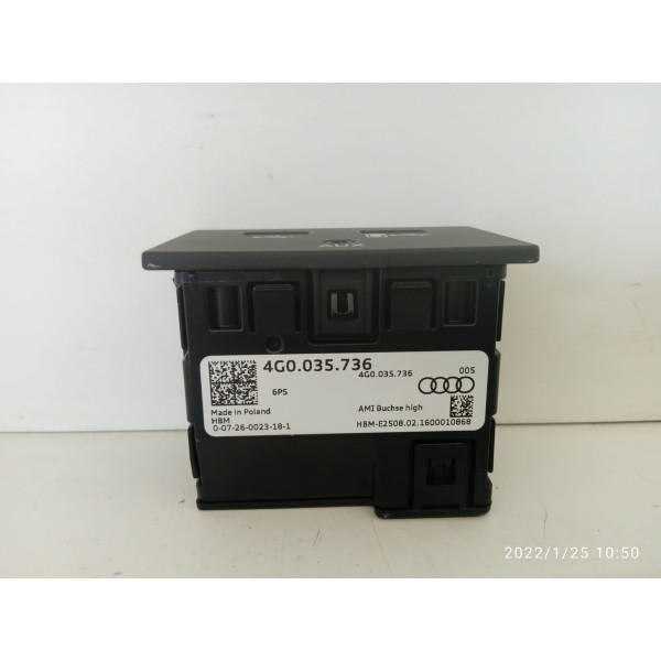 Entrada Auxiliar Usb Audi A6 Q3 Q5 A4 A5 2016