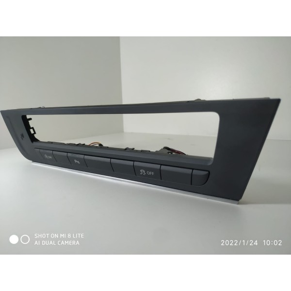 Moldura Regua Botoes Painel Audi A6 2015 2016 2017
