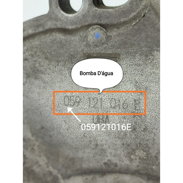 Bomba Agua Motor Amarok V6 3.0 2017 2023 059121016e