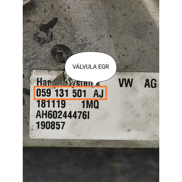 Valvula Egr Radiador Amarok V6 Orig Compl 059131501aj