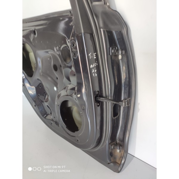 Porta Audi A6 Traseira Esquerda 2015 2016 2017 2018 Lisa