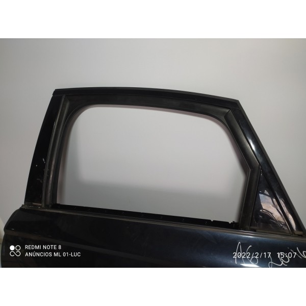 Porta Audi A6 Traseira Esquerda 2015 2016 2017 2018 Lisa