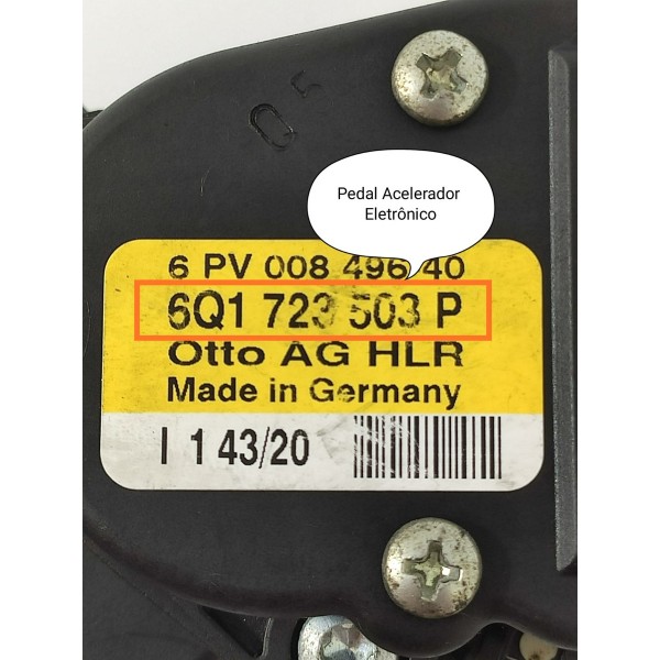 Peda Acelerador Amarok Polo Audi 2010 2023 6q1723503p