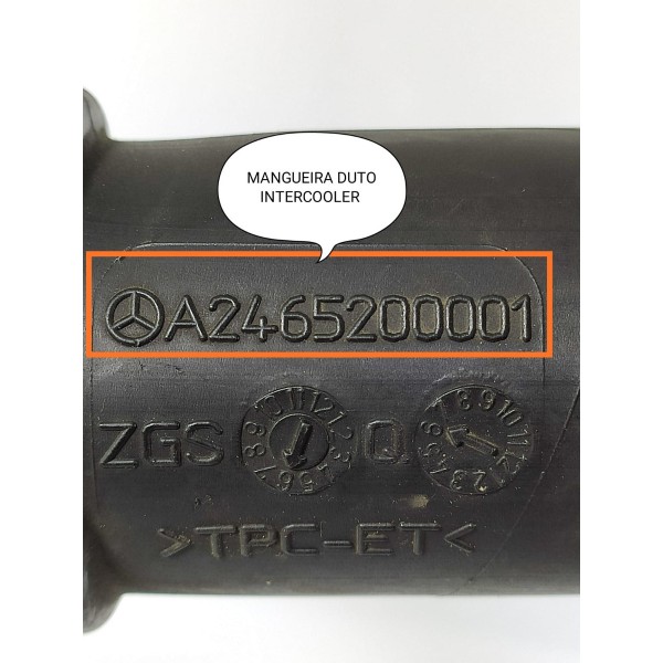 Mangueira Intercooler Mercedes Gla Cla A 200 2015 2019