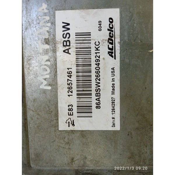 Modulo Injecao Corsa Celta Montana 2011/2016 94706518