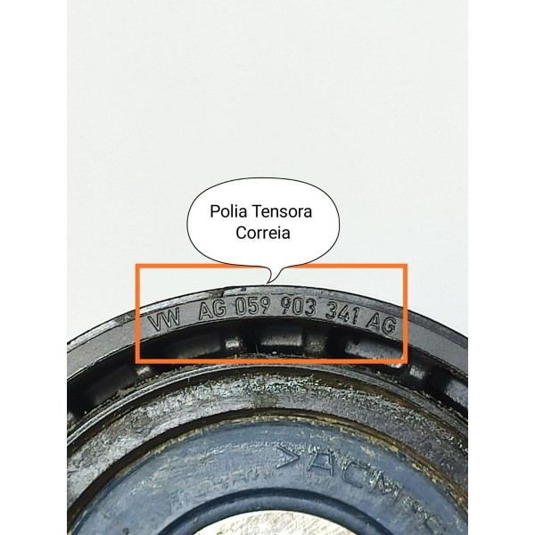 Polia Correia Amarok V6 2017 2023 Orig 059903341ag