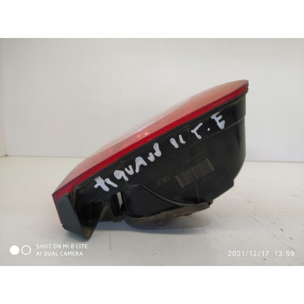 Lanterna Tiguan Tampa Traseira Esquerda 2009/2013 Original