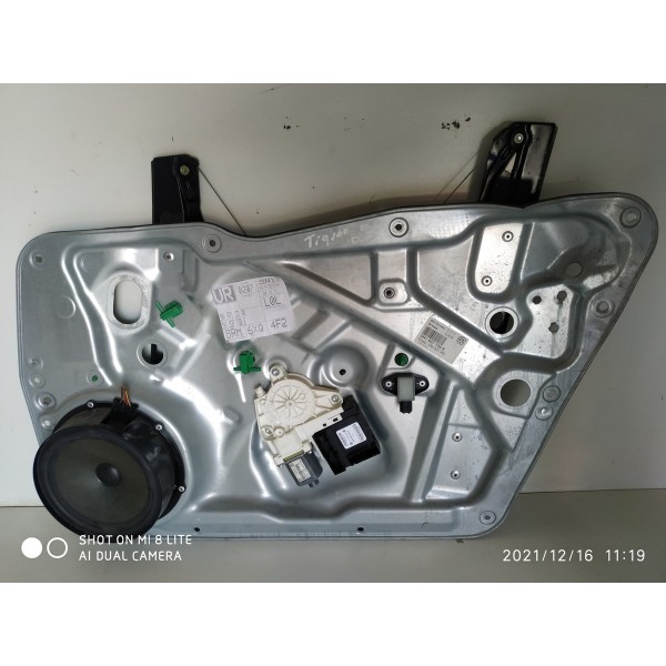 Maquina Vidro Tiguan Dianteira Direita 2010/2016 5n1837730e
