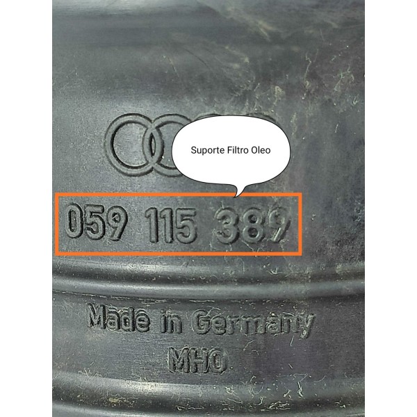 Suporte Filtro Oleo Amarok V6 2017 2023 Orig 059115389