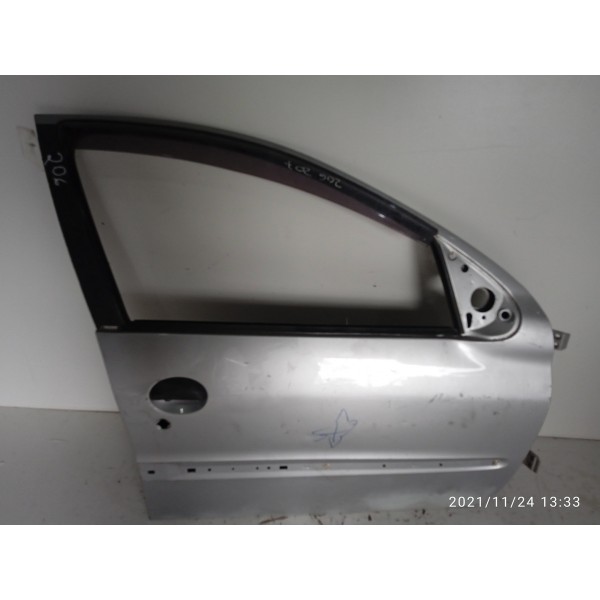 Porta Peugeot 206 207 Dianteira Direita Det