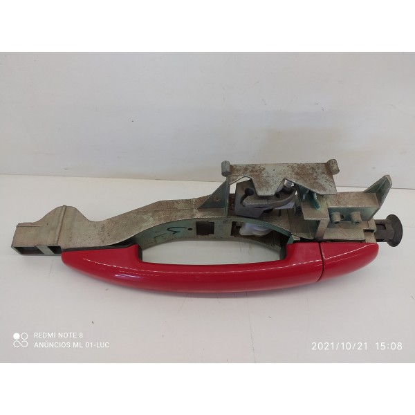 Macaneta Externa Peugeot 208 Traseira Esquerda 2014/2019