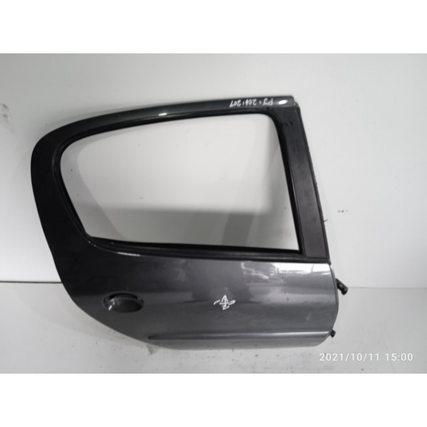 Porta Peugeot 207 206 Traseira Direita 2007 2008 2009/2011