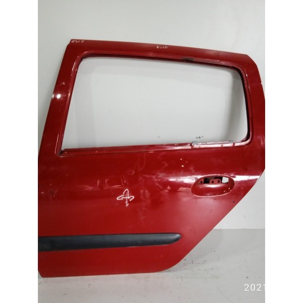 Porta Clio Traseira Esquerda 2008 2009 2010 2011 2012