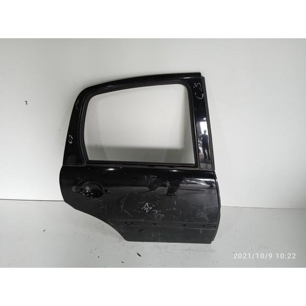 Porta Citroen C3 Traseira Direita 2006 2007 2008 2009 2010