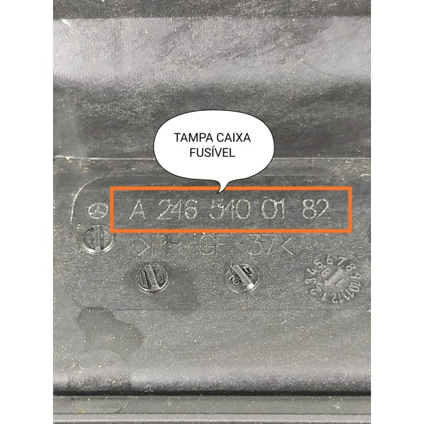Tampa Caixa Fusiveis Mecedes Gla Cla A 200 250 A2465100182