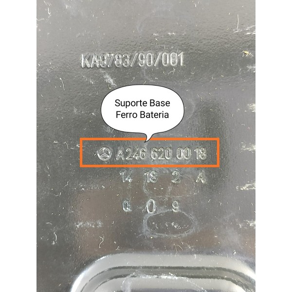 Suporte Bateria Mercedes Gla 200 250 2014 2020 A2466200018
