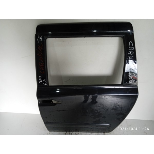 Porta Kia Carnival Traseira Esquerd 2009 2010 2011 2012 2013
