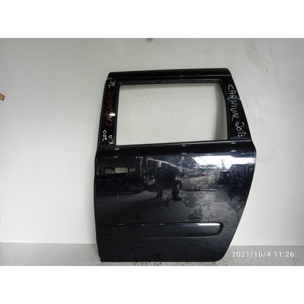 Porta Kia Carnival Traseira Esquerd 2009 2010 2011 2012 2013