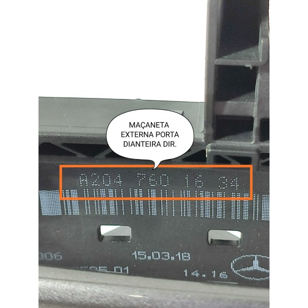 Macaneta Externa Mercedes Gla200 2019 Dianteir D A2047601634